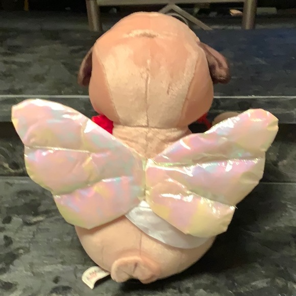 Valentine’s Day Cupid plush pug - Picture 5 of 6